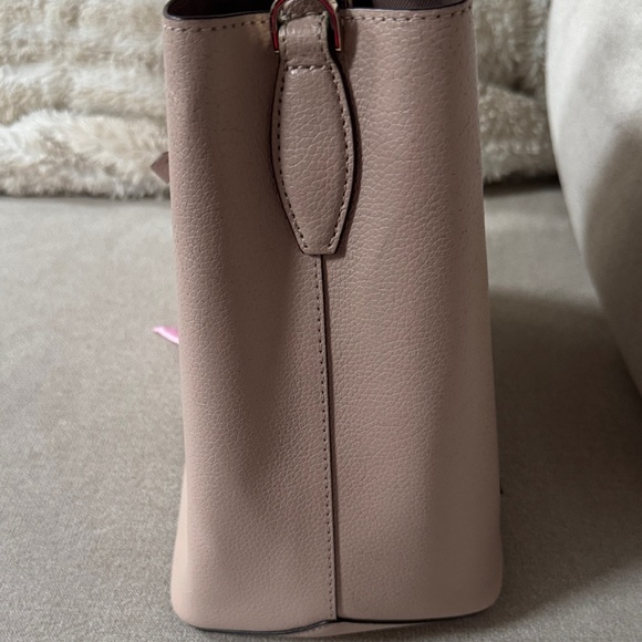 Kate Spade Blush Pink Leather Shoulder Bag - Picture 12 of 13